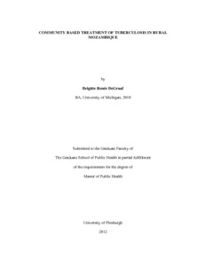 Thesis related to prevention of tuberculosis