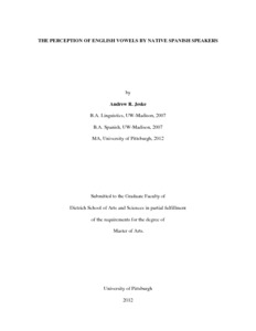 Proposal thesis format