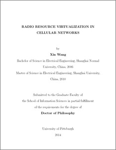 Thesis on radio resource management